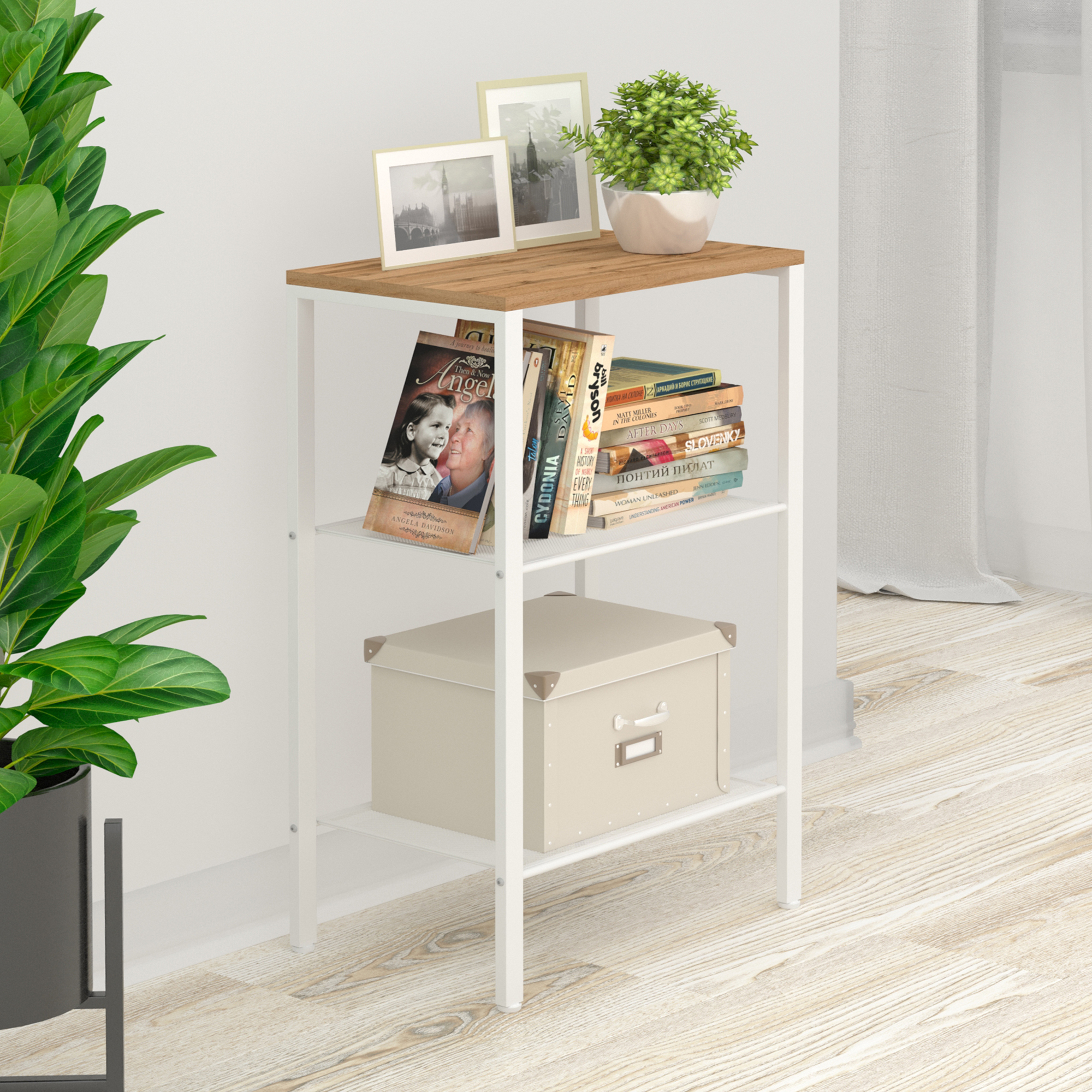 Стеллаж "ТОРОНТО 13"СТТ13 Б белый