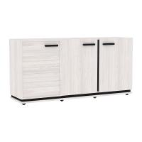 Nature 5(гостиная) Тумба МЦН (Ясень анкор светлый-Черный) 