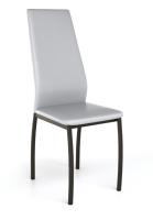 Стул Лорд Лайт (черный, к/з Серый 700)