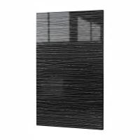 Фасад  ЧЕРНЫЙ СТРАЙП 450 для посудомоечной машины 