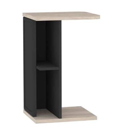 Aurelio 17 (гостиная) Стол приставной (02) (Антрацит/Блэквуд Сатиновый)