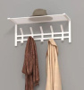 Вешалка Торонто 21 с полкой металл Белый *670