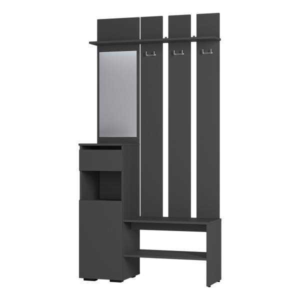 Прихожая Мия ПР-03 графит графит