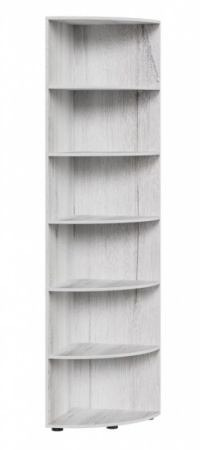 МОНРЕАЛЬ Прихожая Стойка угловая  (500*500*2150), Дуб Канадский)