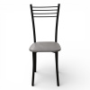 Стул Квинтет Стандарт (черный , к/з Серый 700)