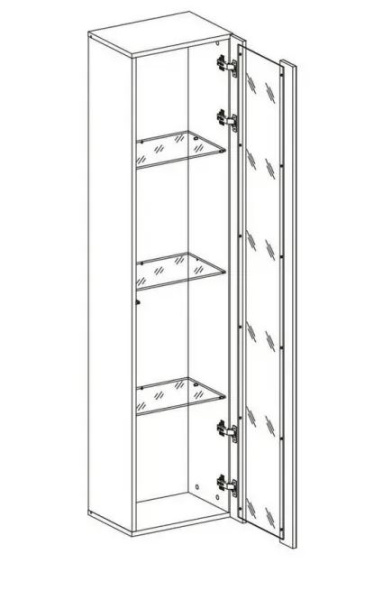 Шкаф навесной POINT ТИП-41 