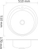 Мойка MG6-51   (круглая) Мойка MG6-51   (круглая)