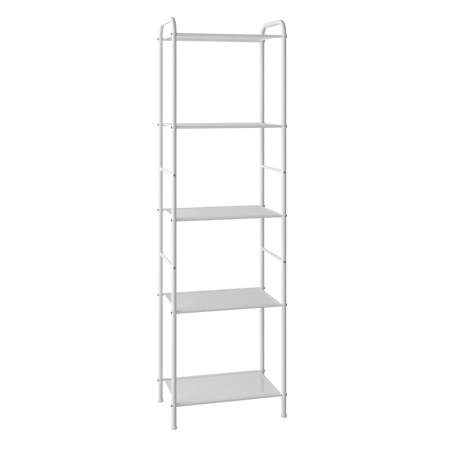 Стеллаж Валенсия 15 (СТВ -15 Б) 5-секц Белый