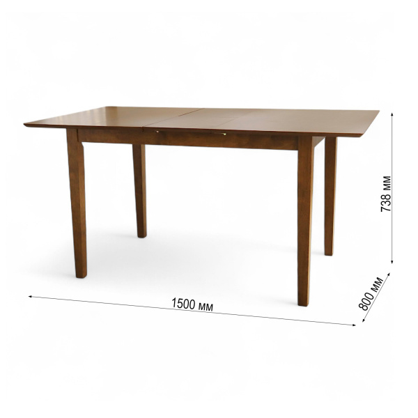 Стол Miami Extension-SW00052, Античный Дуб, 1200(+300)*800*738