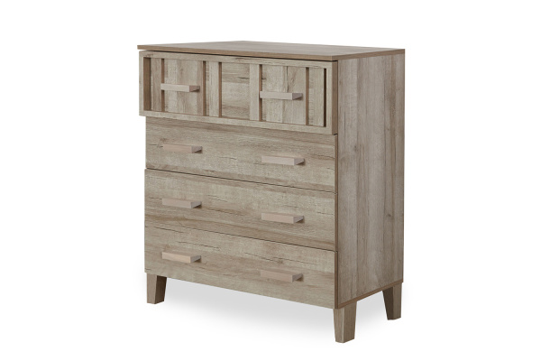 Scandica Oslo 455 Комод Дуб серый Craft