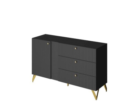 RENO комод КД-3 Черный RENO комод КД-3 Черный