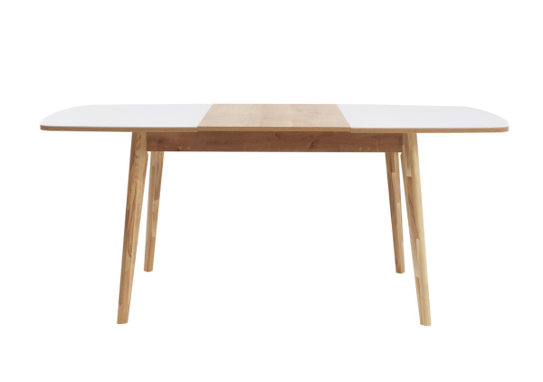 Стол Солярис-2 В 1250(550)840  OptiWhite/морилка Стол Солярис-2 В 1250(550)840  OptiWhite/морилка
