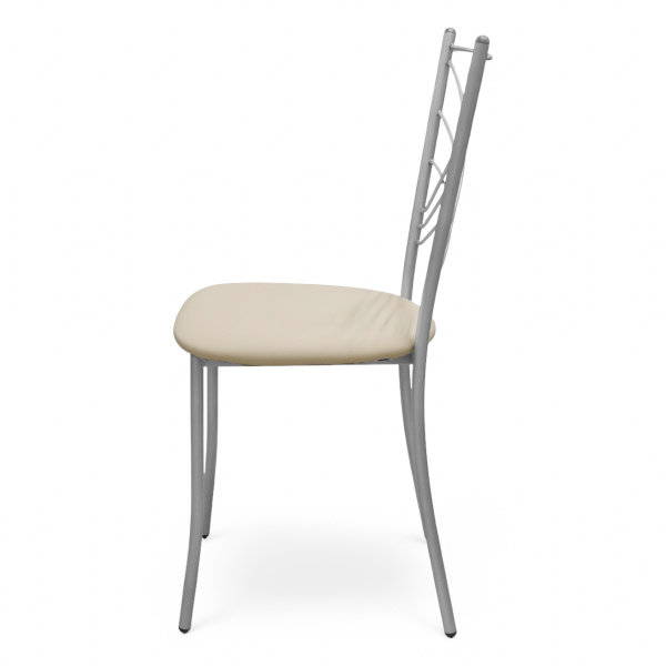 Стул ЕСЕЙ ЛАЙТ металлик, винил №Д1 бежевый